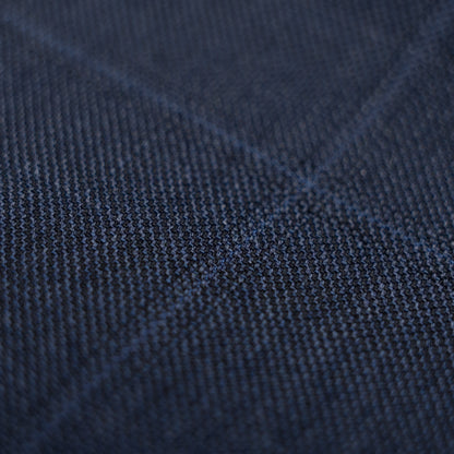 Sartoria DALCUORE NAPOLI Total Hand-Sewn Suit Blue Wool 120's 46 US / 56 EU