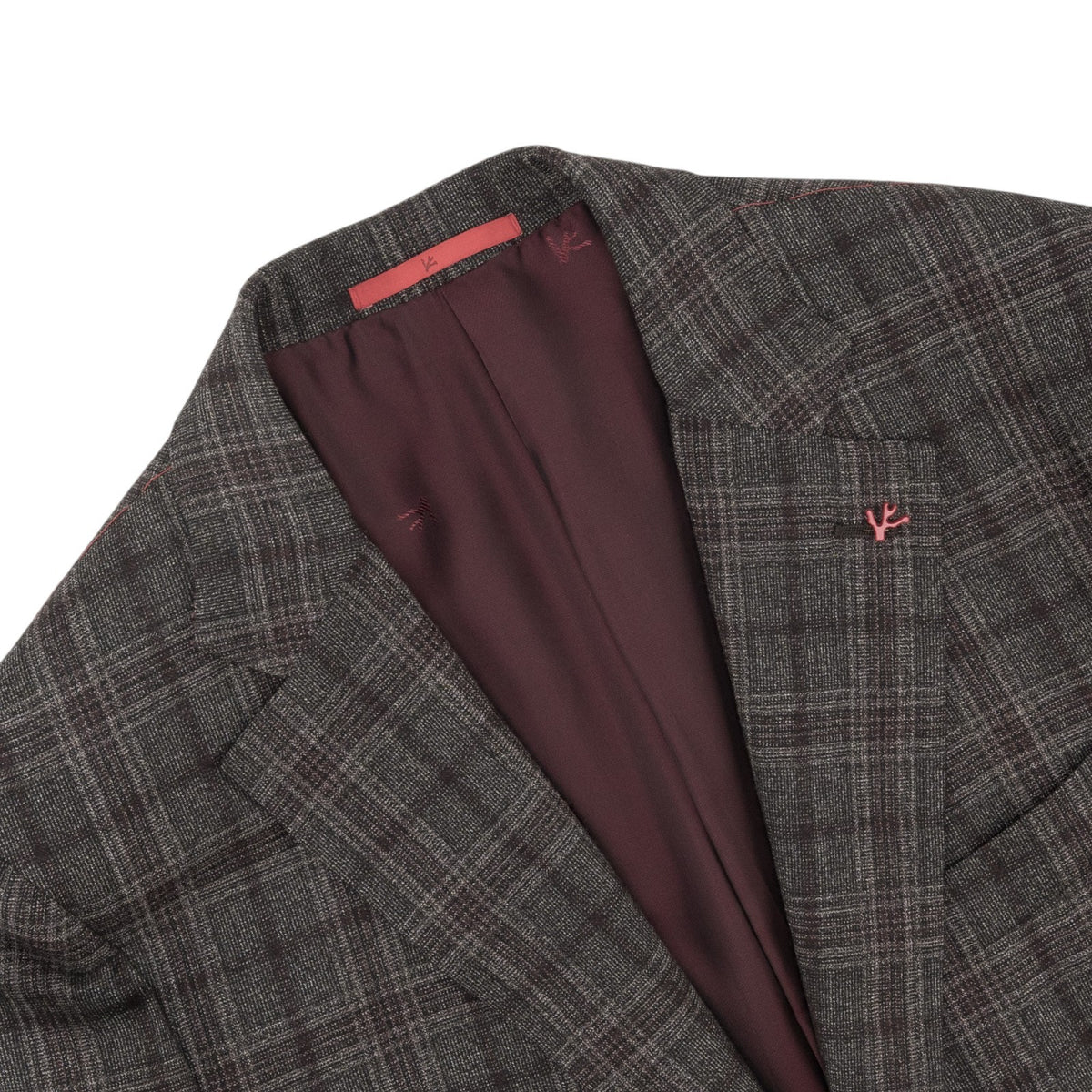 $6850 ISAIA NAPOLI "Capri" Dark Gray Suit Flannel Wool 40 US / 50 EU 8R