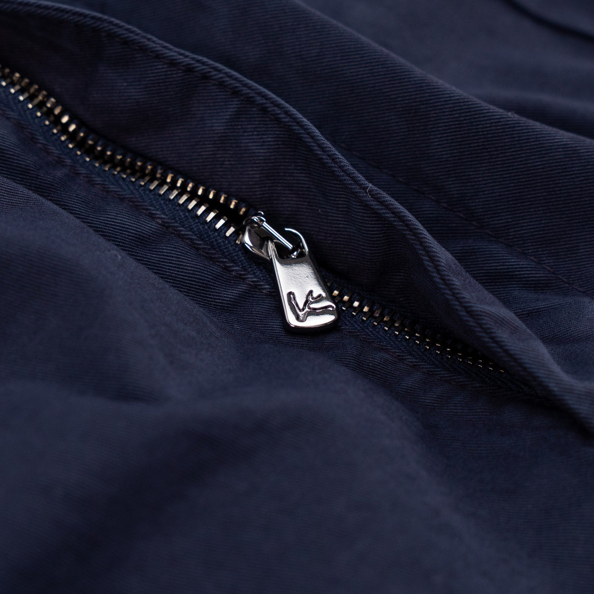 1050$ ISAIA NAPOLI Blue Indigo Drawstring Pant Cotton Relaxed 42 US / 58 IT