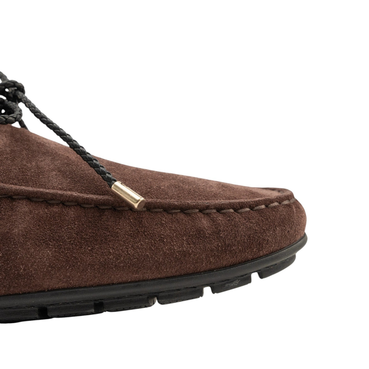 1200$ TESTONI Driver Loafer Shoes Suede Calf Cigar 8 UK / 9 US / 42 IT