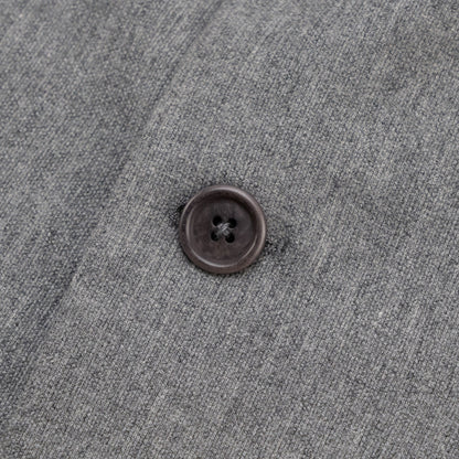 1750$ LEONARD PARIS Jacket Sport Coat Wool Cashmere Gray 42 US / 52 IT  7R