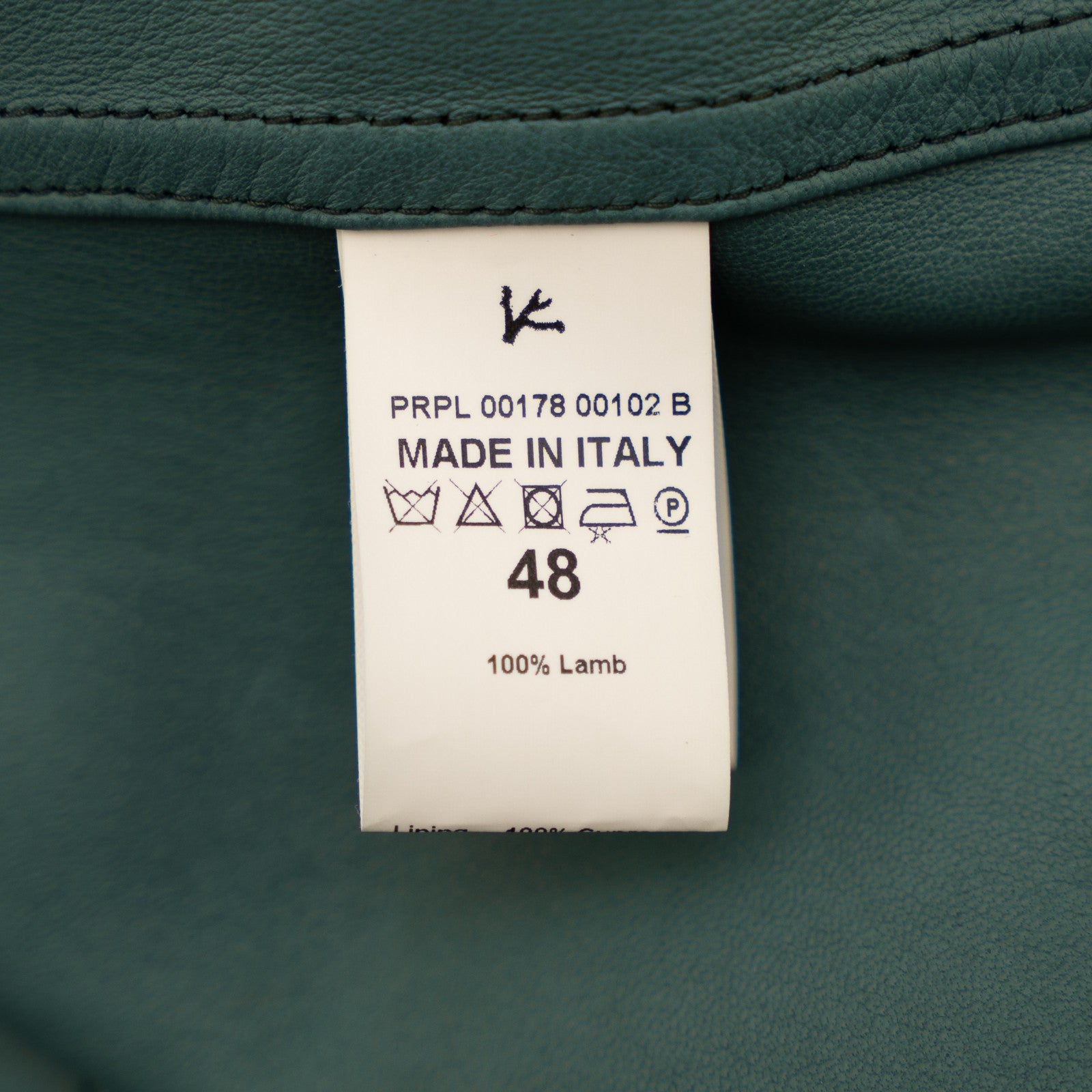5500$ ISAIA Green Forest Overshirt Jacket Suede Lambskin Leather 38 US / 48 EU