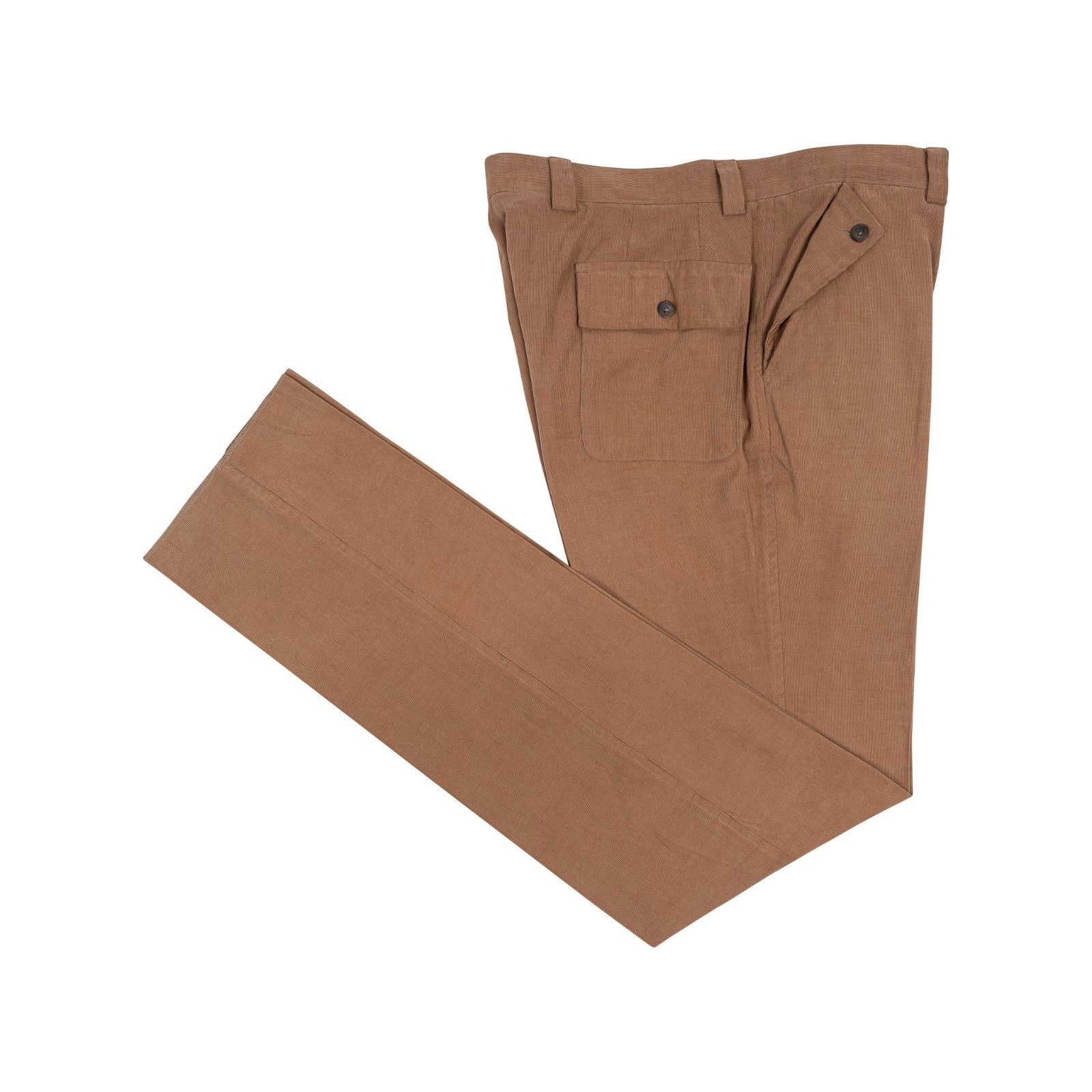 625$ RUBINACCI NAPOLI Rust Trouser Pant Cotton Corduroy 38 US / 54 EU