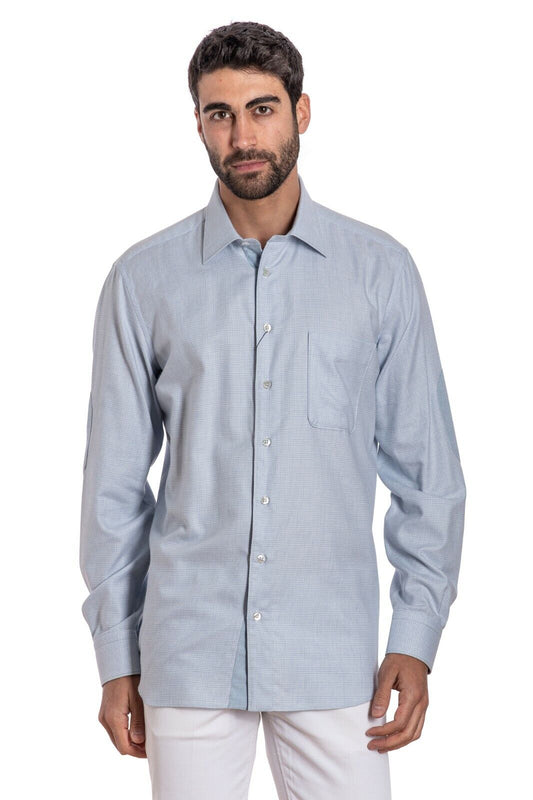 850$ GERLIN Limited Edition Shirt Cotton / ALUMO Cashmere 16-41  ZILLI