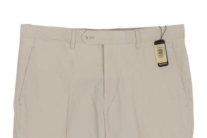 625$ RUBINACCI NAPOLI "Luca" Ivory Cotton Corduroy Trouser Pant Made in Napoli