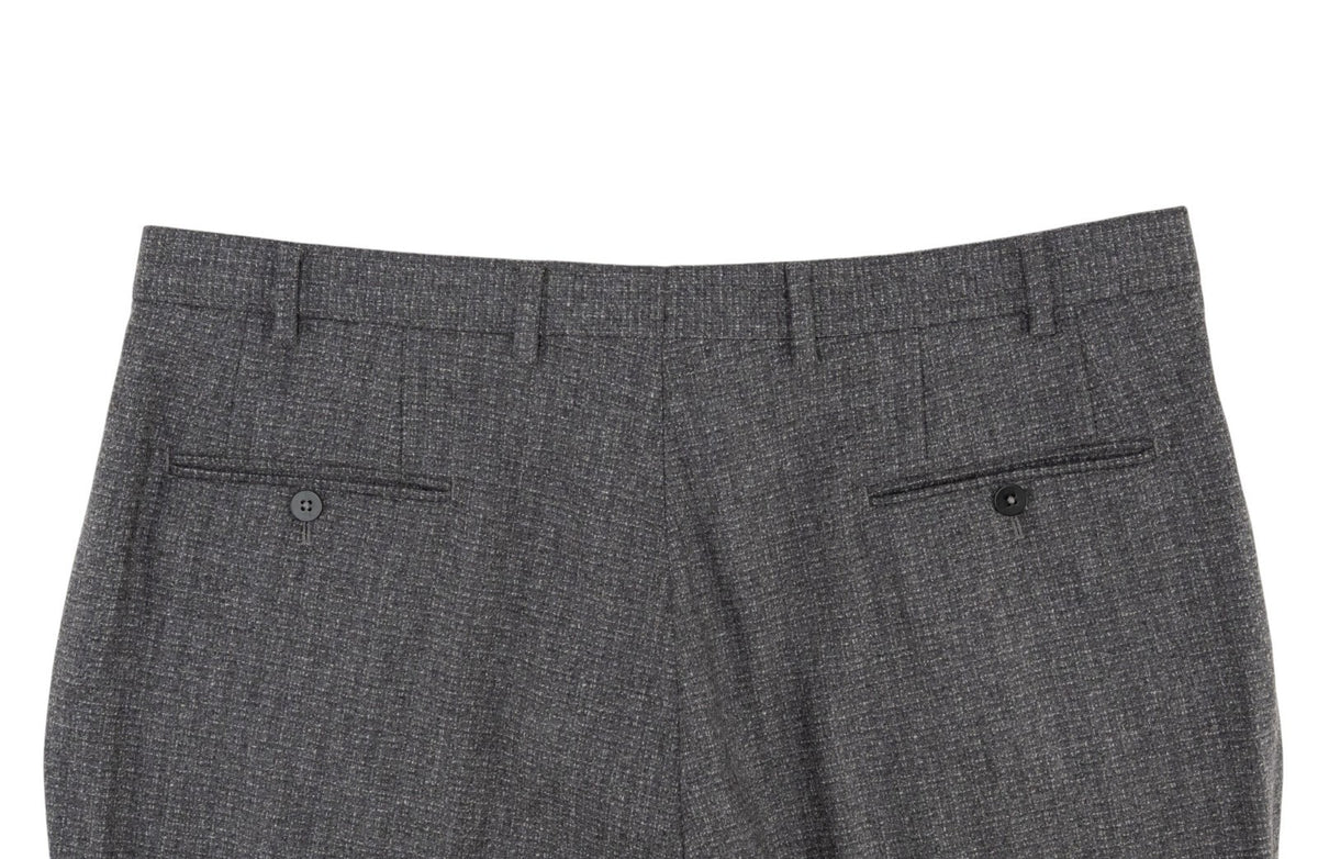 $6900 ISAIA NAPOLI "E" Gray Suit Soft Wool  / Cashmere 46 US / 56 EU 7R