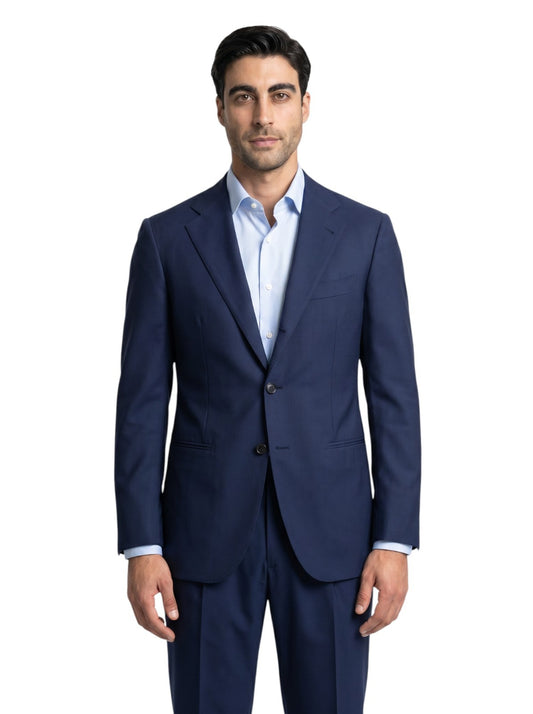 $11500 KITON Limited Edition 2911/3000 Suit Blue Wool Cashmere 42 US / 52 IT