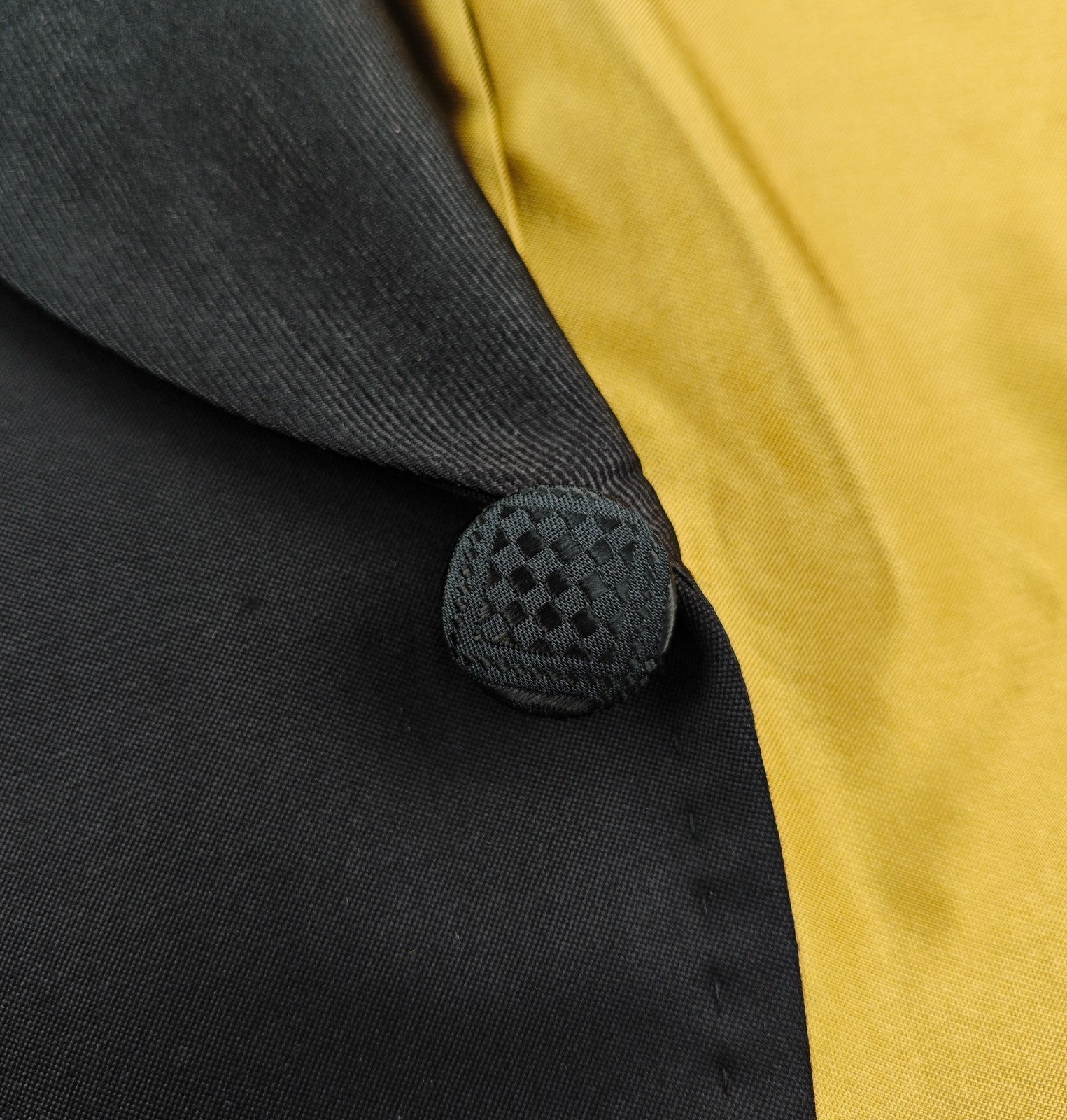 $1890 RUBINACCI NAPOLI Black Double Breasted Shawl Tuxedo Jacket 40 US / 50 EU