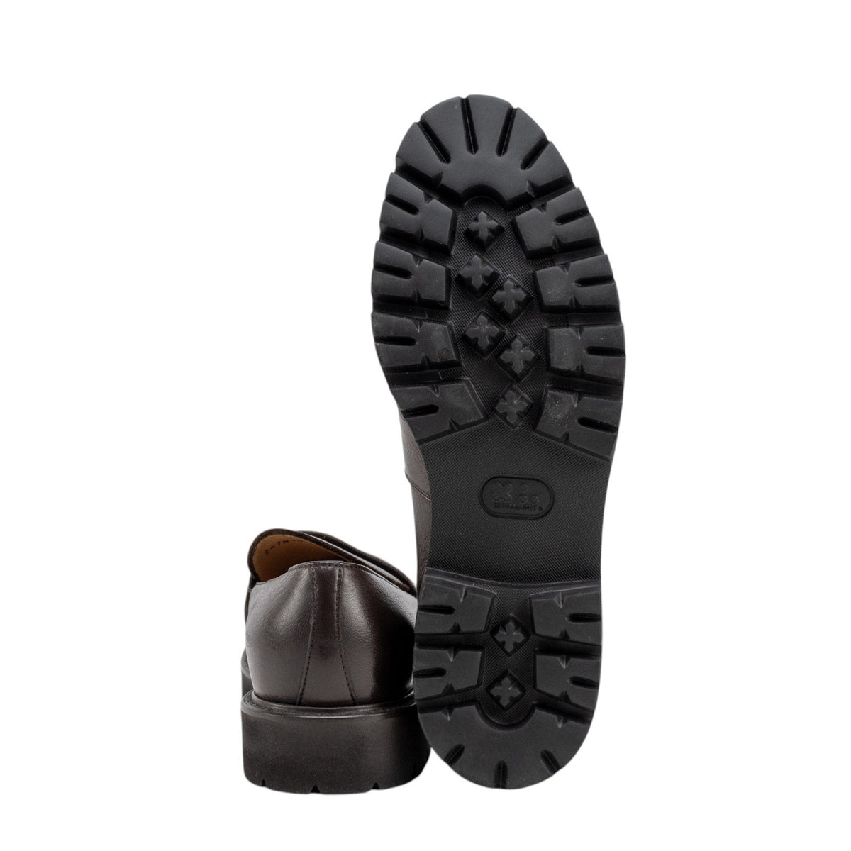 960$ TESTONI "Custoza" Penny Loafer Slip-On Deer Cigar 8 UK / 9 US / 42 IT