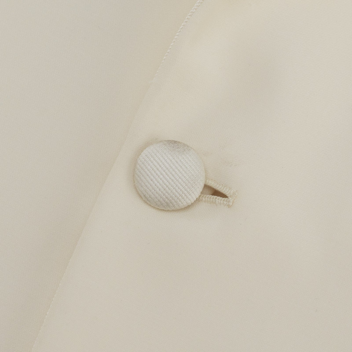 $6500 ISAIA NAPOLI "Sanita" Smoking Tuxed Blazer Sport Coat Ivory Fine Wool