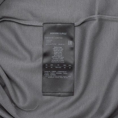 570$ GIORGIO ARMANI T-Shirt Logo Gray Ash 100% Cotton Jersey 50 US / 60 EU