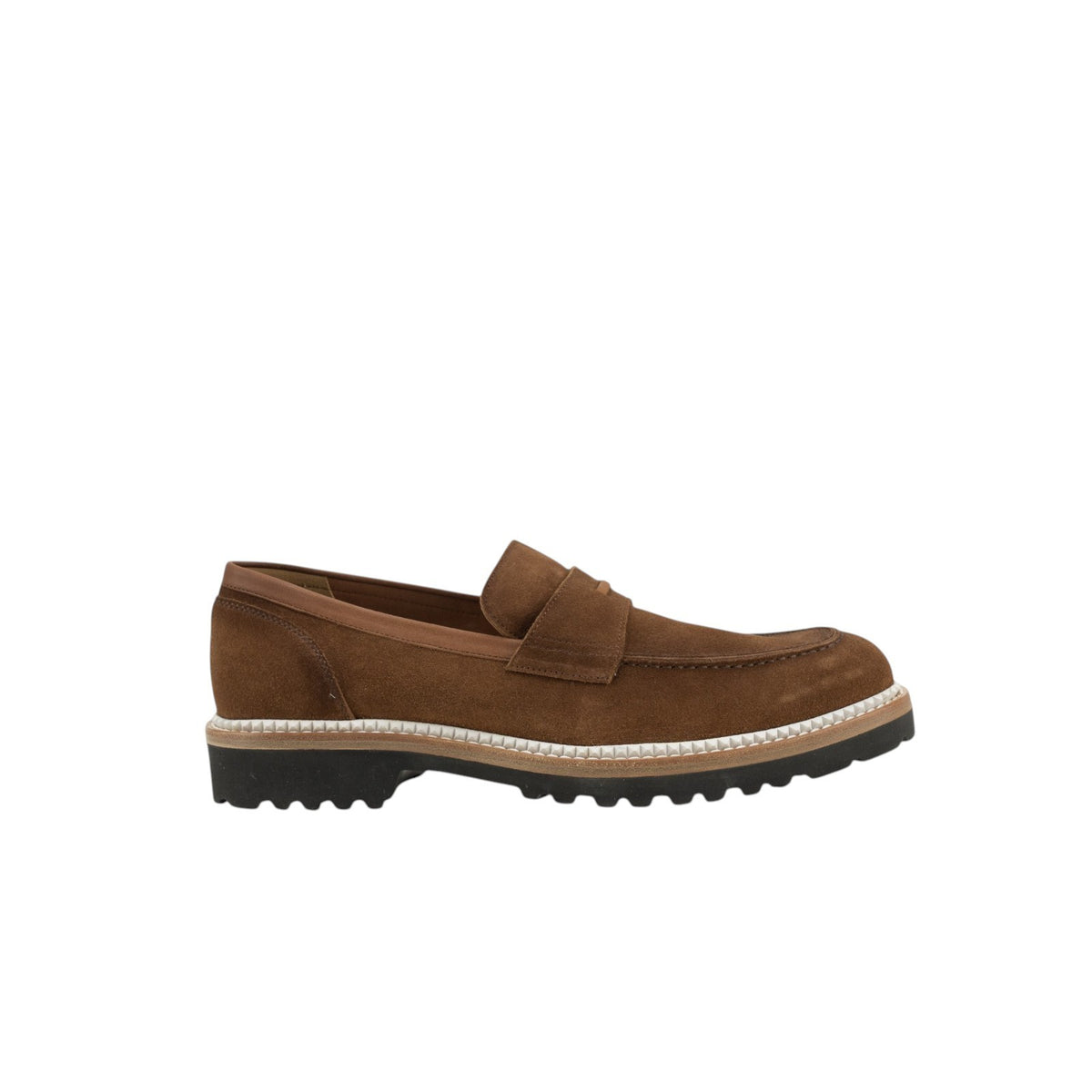 1350$ TESTONI Loafer Antique Sport Suede Caramel 8 UK / 9 US / 42 IT