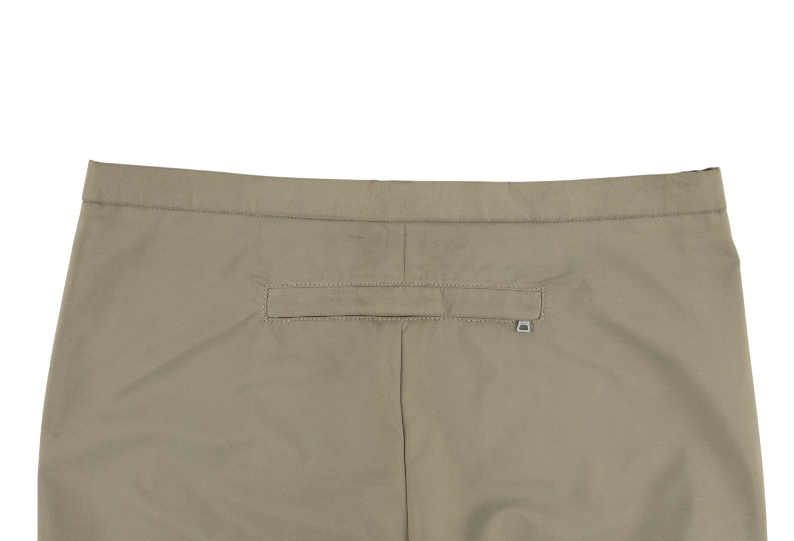 1250$ PRADA MILANO Red Line Khaki Techno Fabric Cargo Pant  36 US / 52 EU