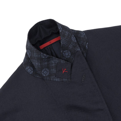 $7150 ISAIA "Capri" Blue Sport Coat Water Repellent Aquacashmere 36 US 46 EU 8R