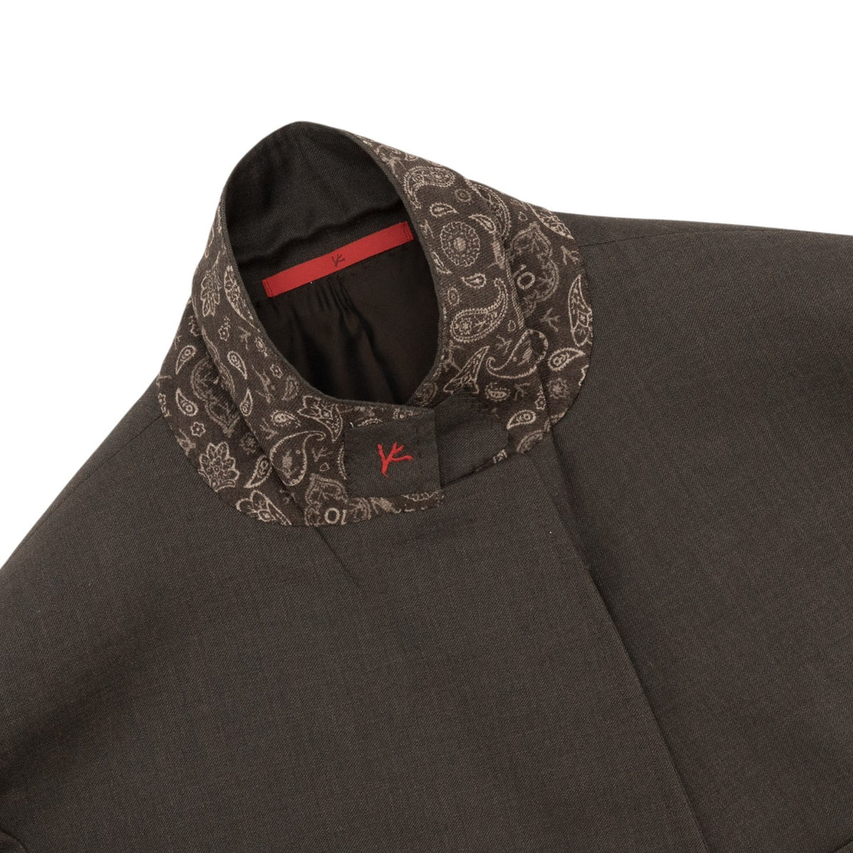 $6600 ISAIA "Capri" Dark Brown Suit Fine Wool Aquaspider 44 US / 54 EU 8R