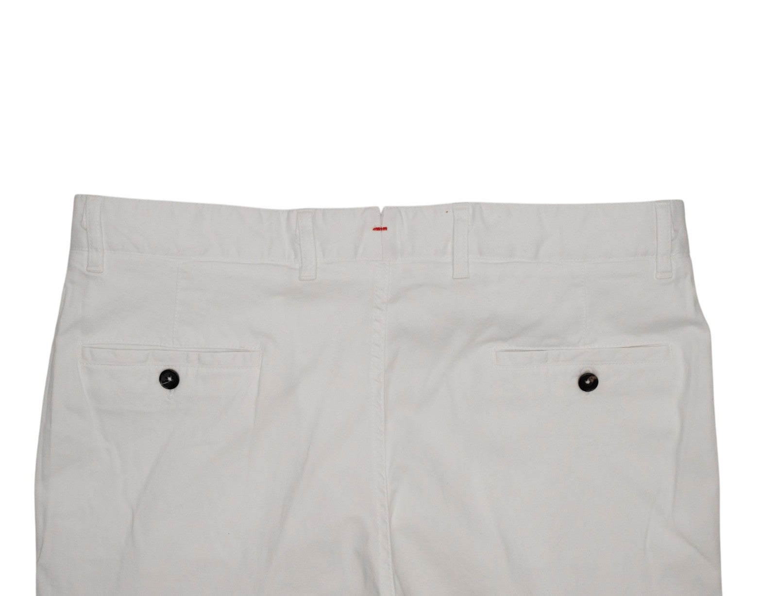 850$ ISAIA NAPOLI White Cargo Trouser Pant Cotton Cashmere Slim 36 US / 52 EU