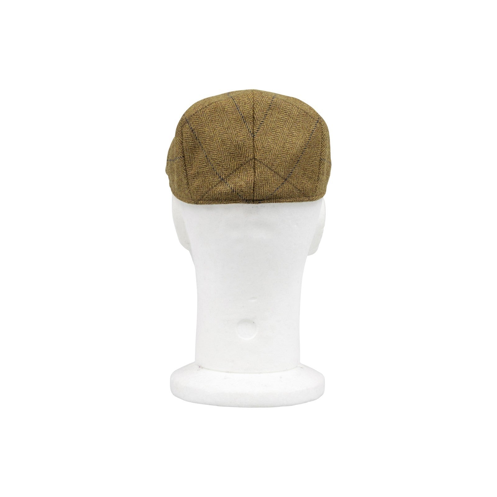 220$ RUBINACCI Flat Cap Hat Olive Green Harrisons of Edinburgh Scotland Wool