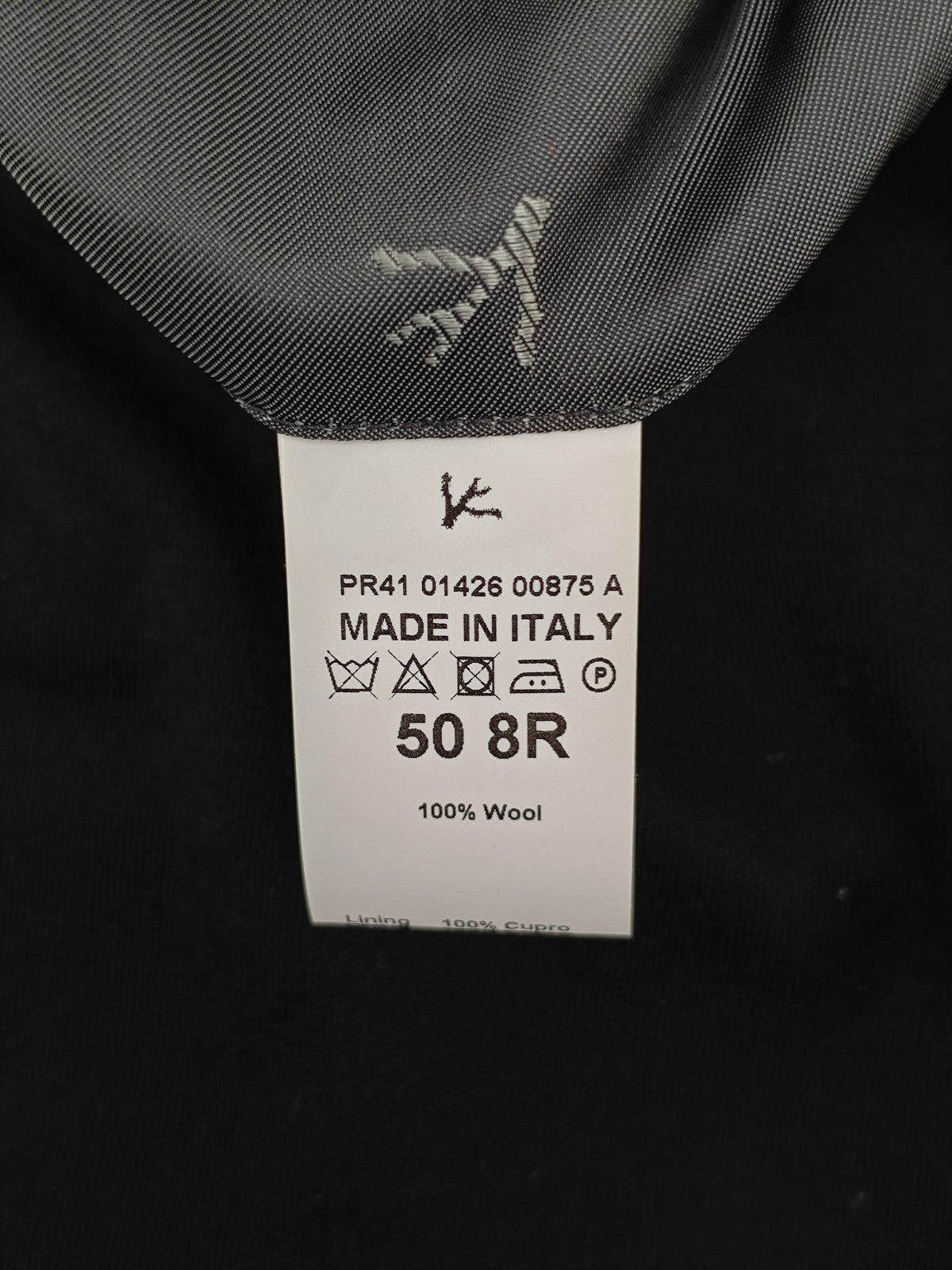 $6190 ISAIA "Capri" Black Jacket Sport Coat Wool Super 200's  40 US / 50 EU 8R