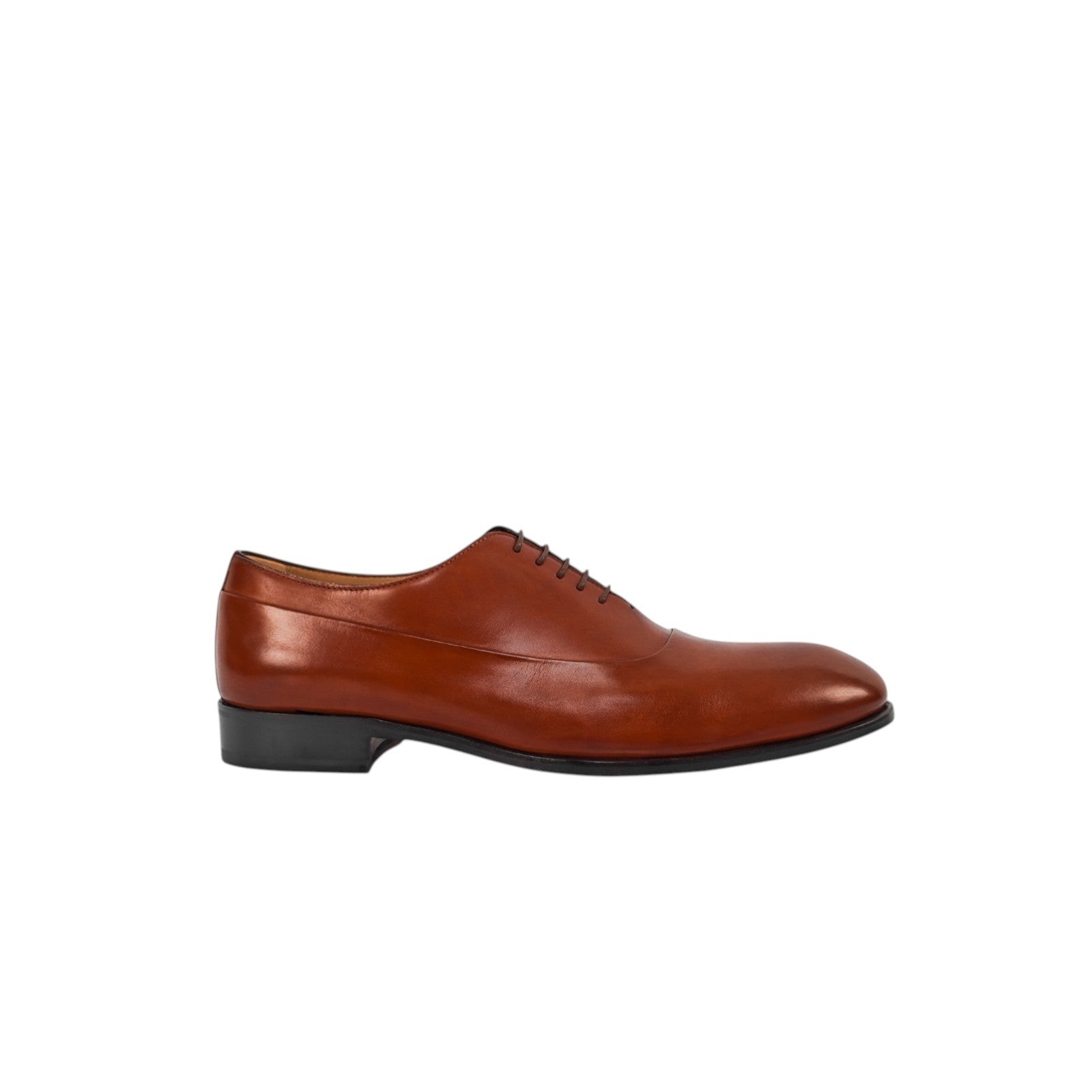 1300$ TESTONI Sant'Eulalia Oxford Shoes BOLOGNESE Calf Rust 8 UK / 9 US / 42 IT