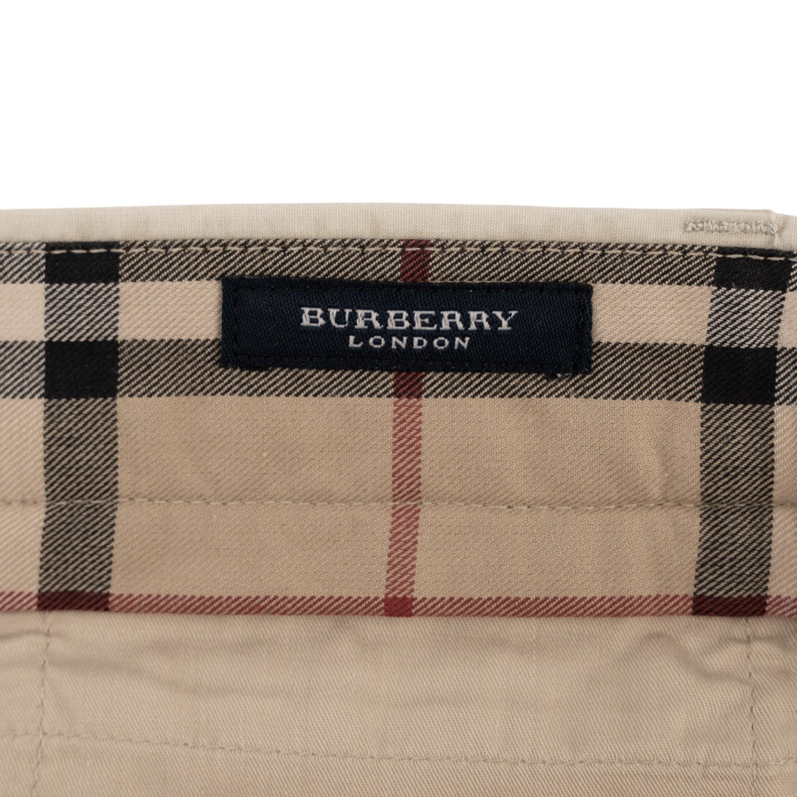 700$ BURBERRY LONDON Beige Trouser Pant Cotton Regular Fit 42 US  58 EU