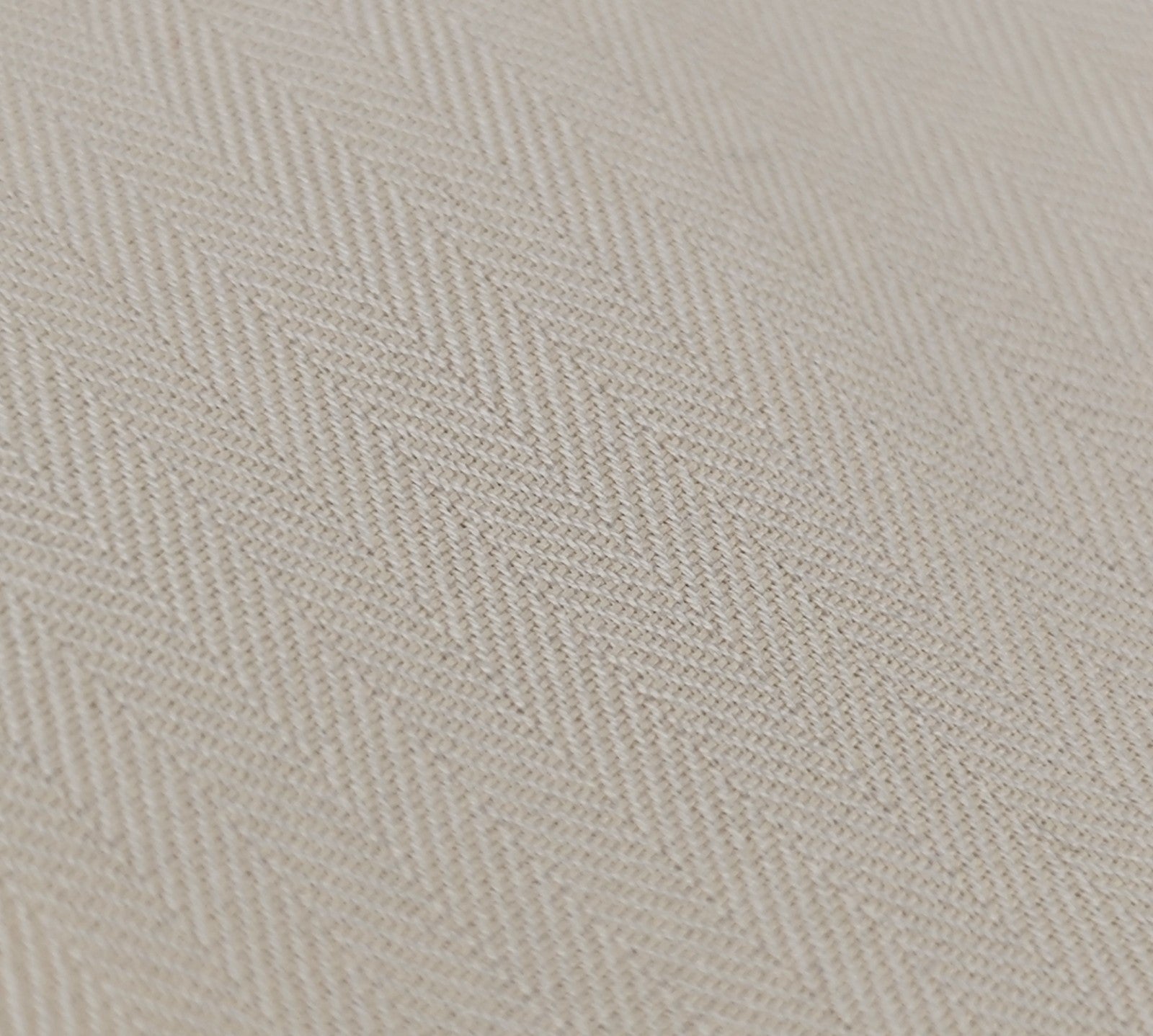 750$ ISAIA "Mix" Dress Shirt Button Down Ivory Herringbone Cotton 15.75 - 40