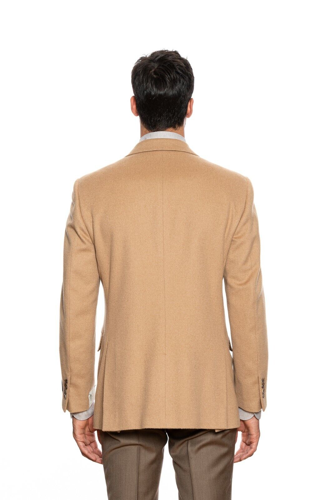 $2980 BELVEST Tan Beige 100% Camel Jacket Blazer 42 US / 52 EU Drop 7R