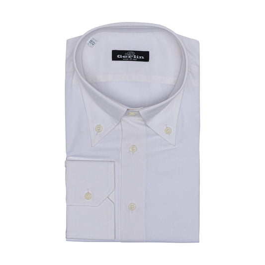 690$ ITALIAN LUXURY GERLIN Shirt Point Collar Cotton  2I ZILLI