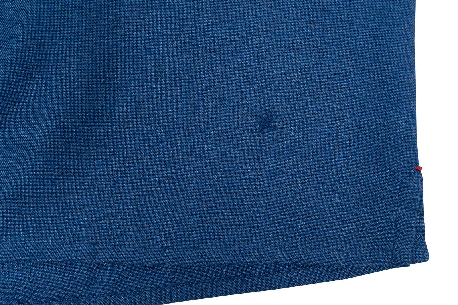 110$ ISAIA NAPOLI Blue Sartorial Shirt Camp Collar Silk / Cashmere / Wool Size M