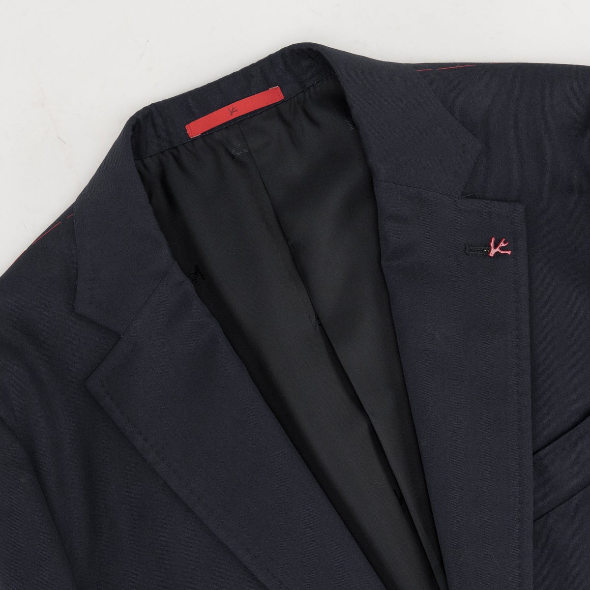 $5725 ISAIA "Capri" Blue Midnight Sport Coat Fine Wool 4 Season 42 US / 52 EU 8R