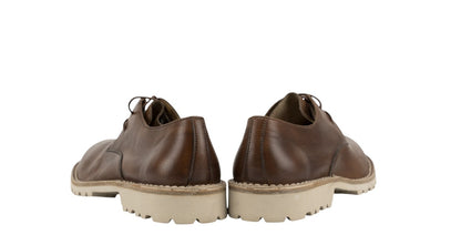 1200$ TESTONI La Thuile Piuma Construction Derby Shoes Calf 8 UK / 9 US / 42 IT