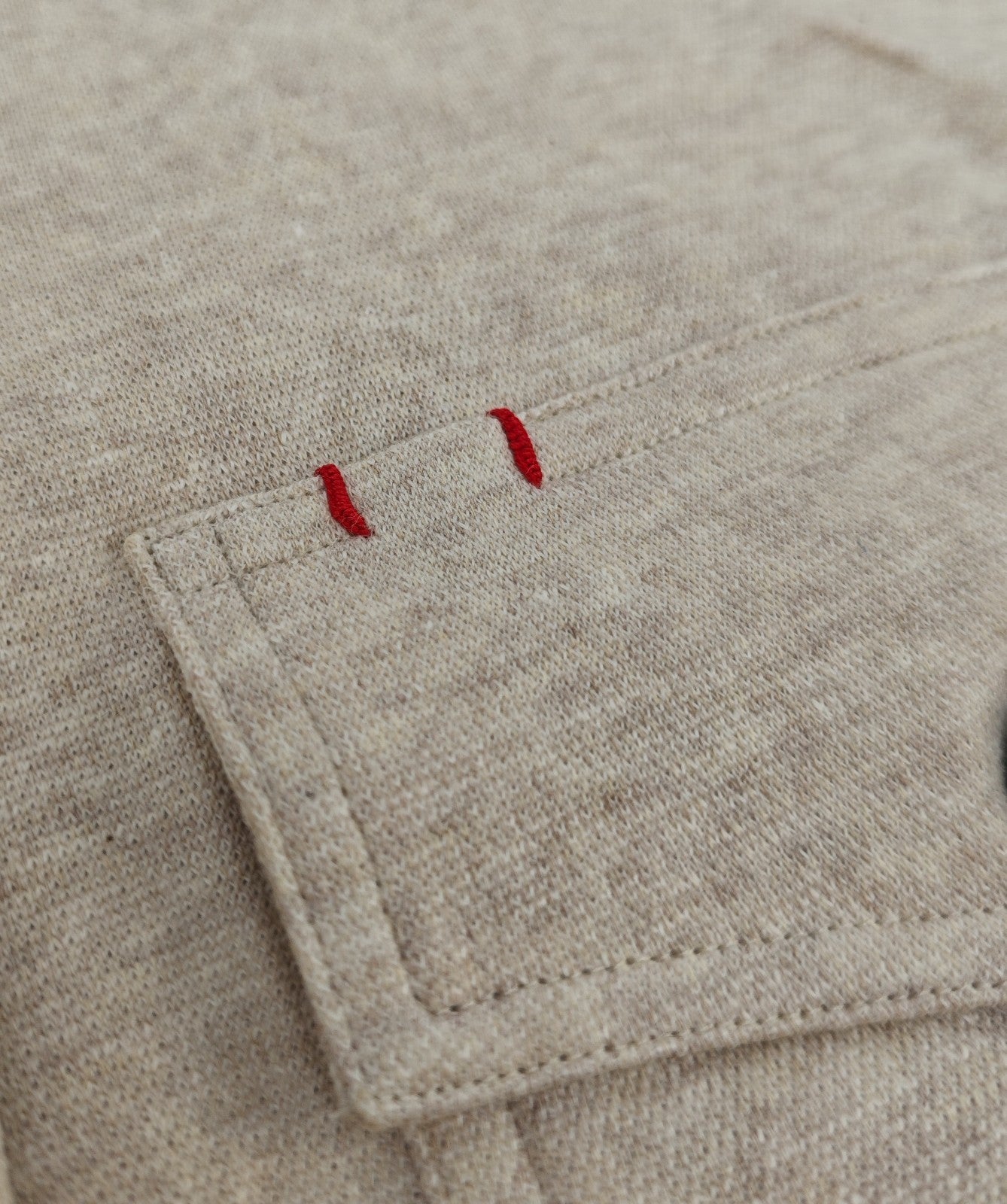$1450 ISAIA NAPOLI Light Beige Hand-Sewn Overshirt Jacket Linen - Cotton Size L