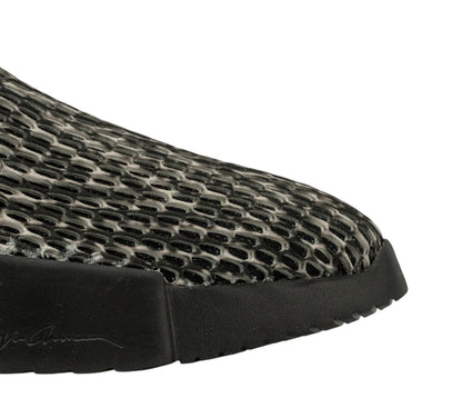 1150$ GIORGIO ARMANI Runway Shoes Woven Mesh Tech + Suede 5 UK / 6 US / 39 IT
