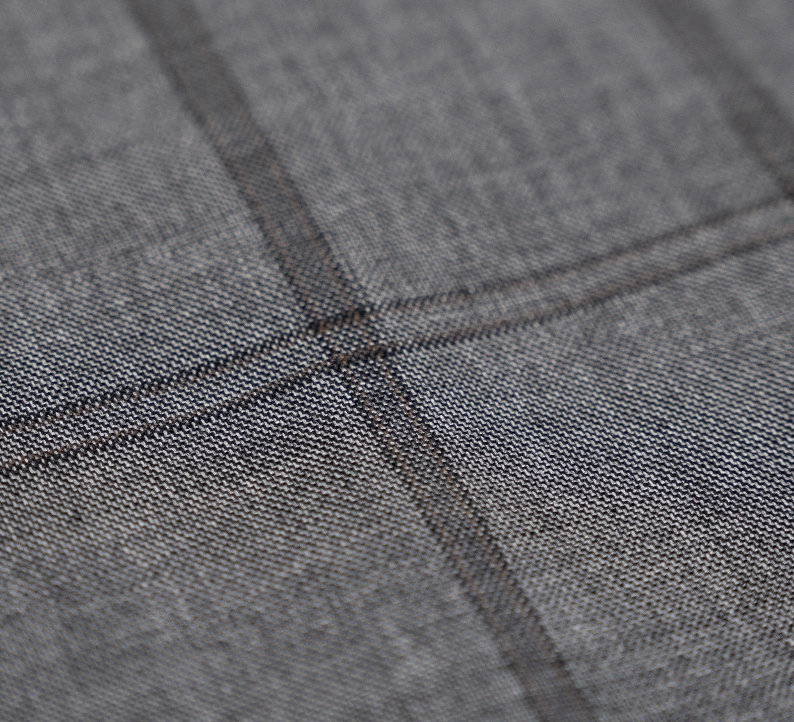 Sartoria DALCUORE NAPOLI Total Hand-Sewn Suit Gray Wool 120's 38 US / 48 EU