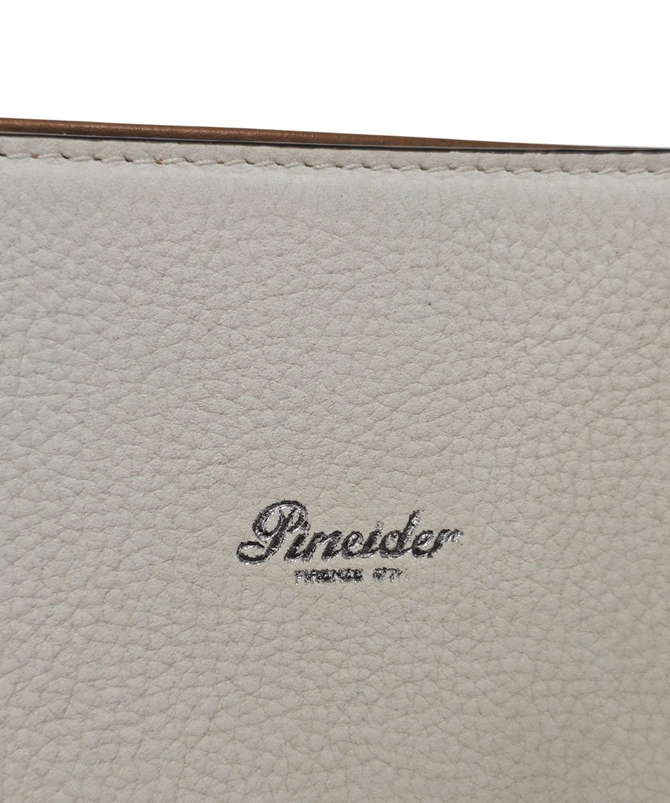 1420$ PINEIDER FIRENZE 1774 Handbag Tote Bag Work Nubuk Calf Sand