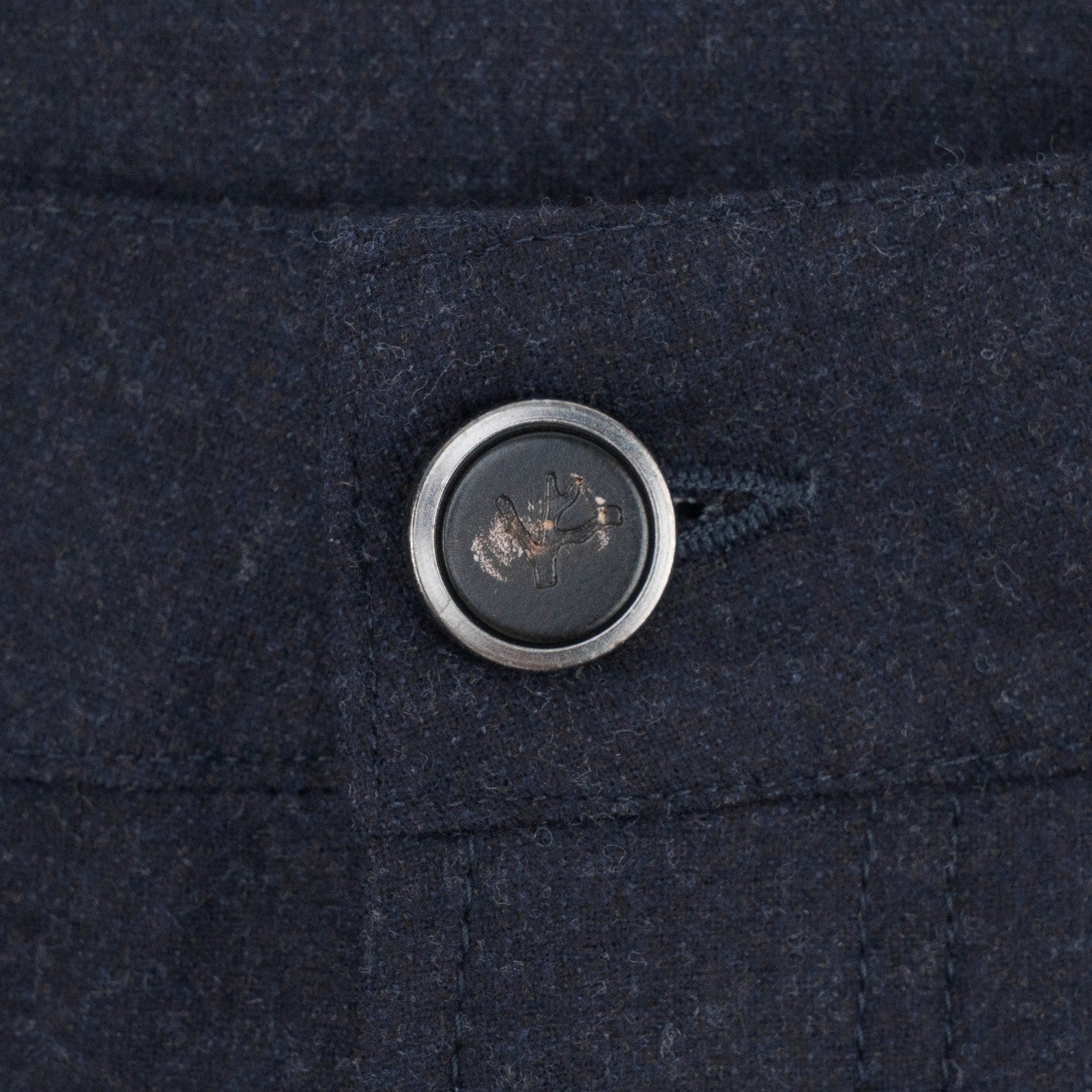 1100$ ISAIA NAPOLI Blue Navy 5 Pockets Pant Wool - Cashmere Slim 42 US / 58 EU