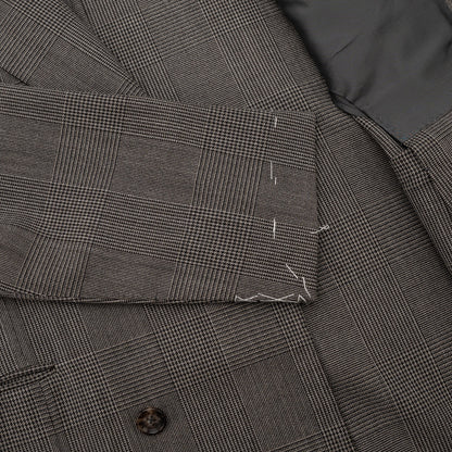 Sartoria DALCUORE NAPOLI Hand-Sewn Suit Double Breasted Wool Gray 38 US 48 EU