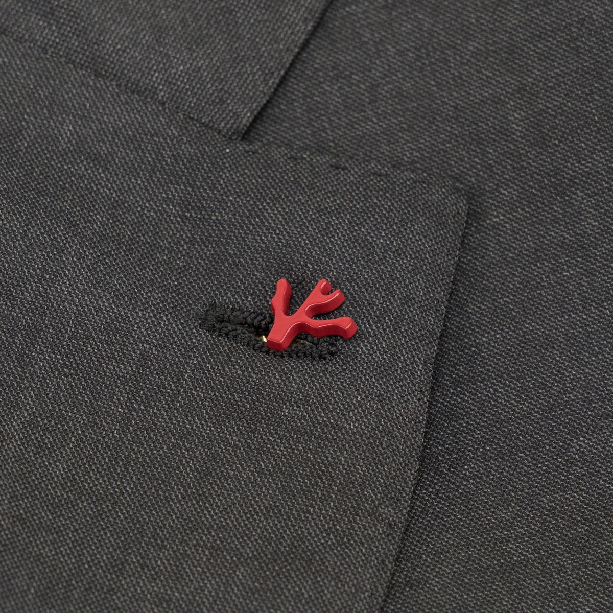 $6500 ISAIA NAPOLI "Marechiaro" Gray Suit Hand-Sewn Solid Fine Wool 8R