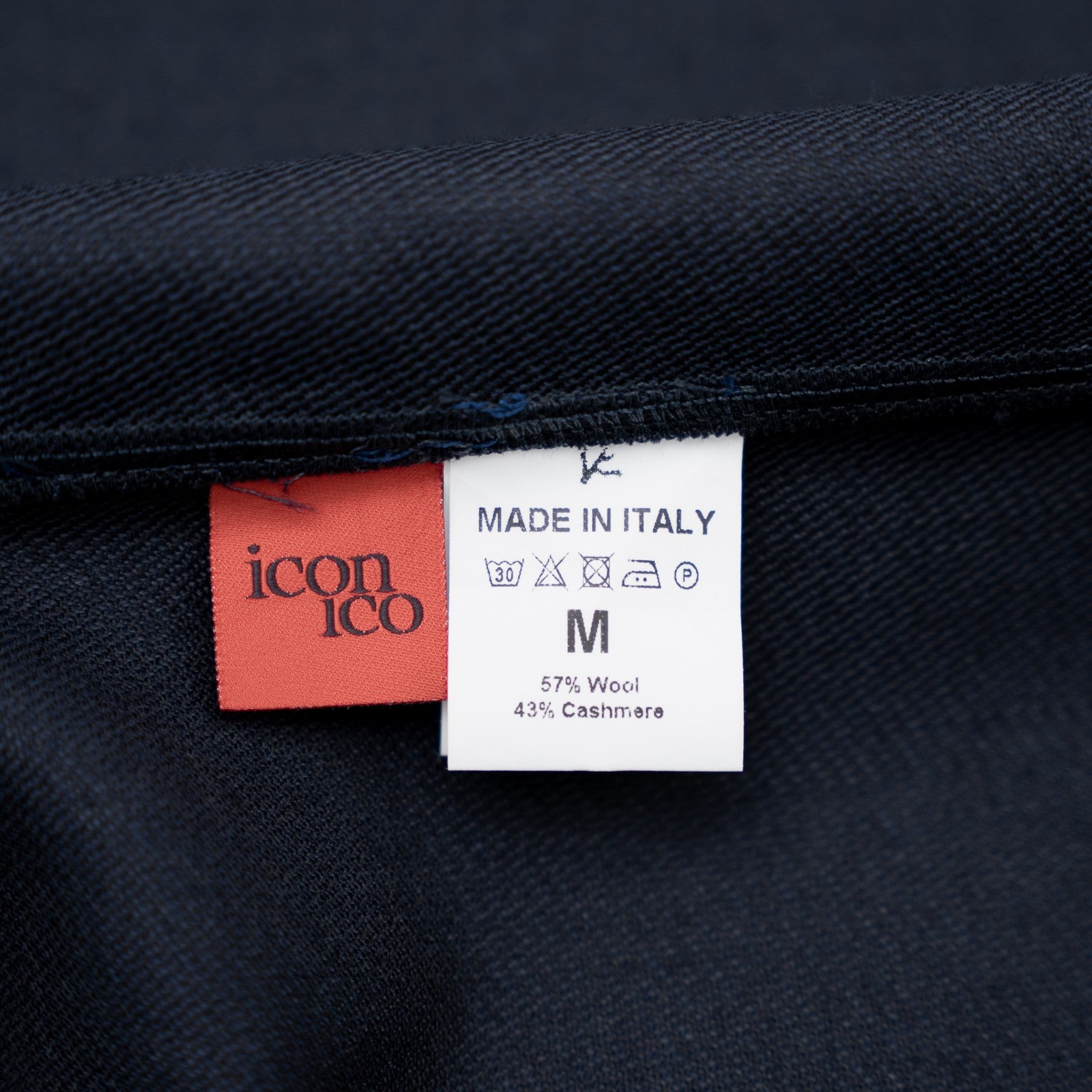 $1850 ISAIA NAPOLI Blue Hand-Sewn Overshirt Jacket Wool - Cashmere  Size M