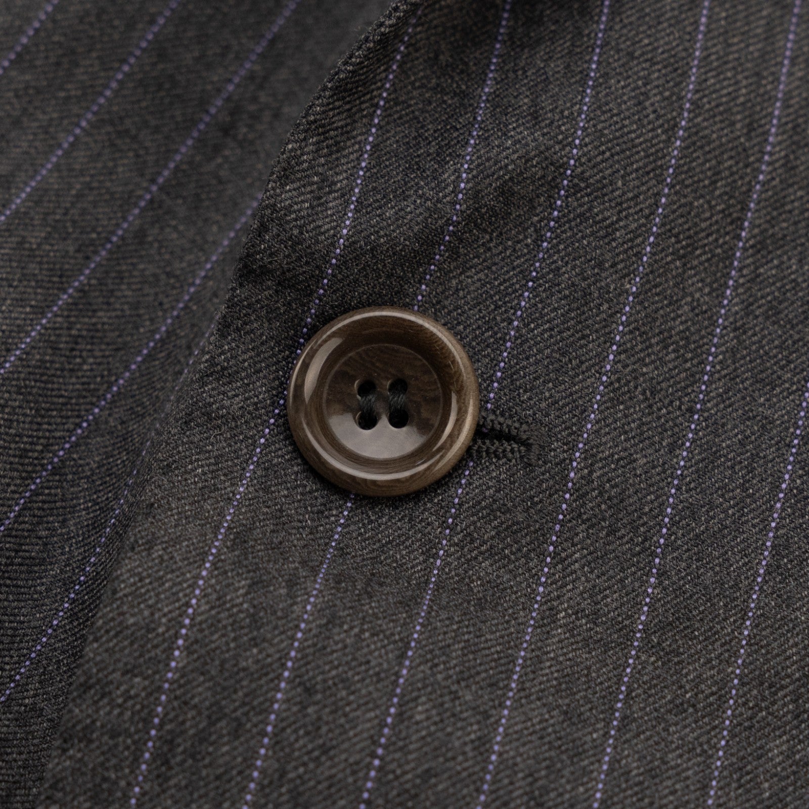 2900$ SARTORIO NAPOLI by KITON Gray Suit Wool 120's Pinstripe 46 US / 56 IT