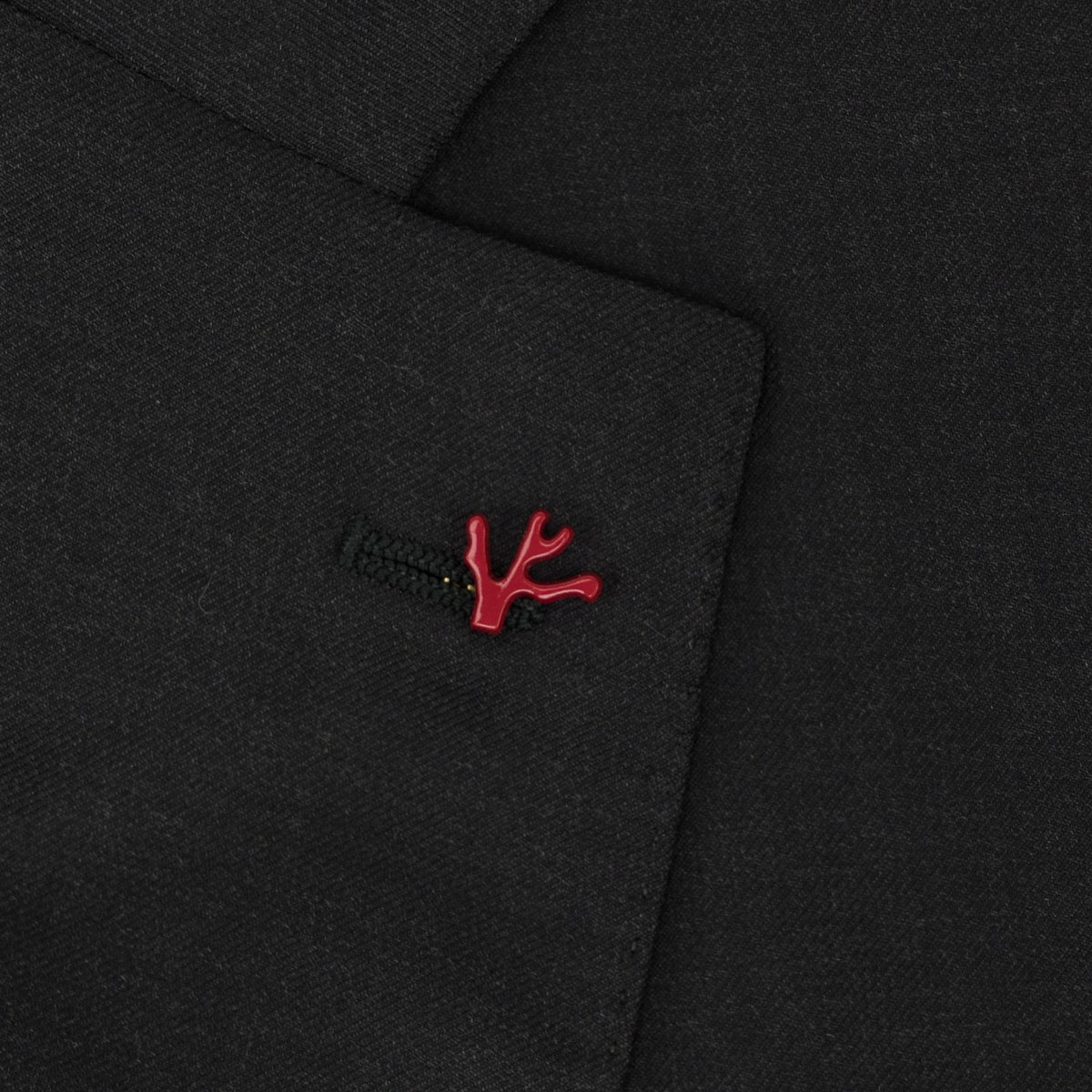 $6600 ISAIA "Sanita" Dark Gray Suit Fine Wool 4 Season Solid 50 US / 60 EU 7R