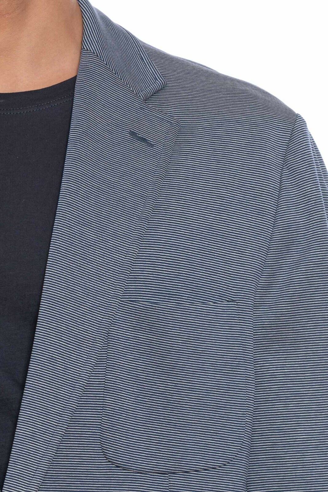 1750$ BELVEST Jacket Blazer Wool / Cotton "MARINARO" 44 US / 54 EU 8R Slim Fit
