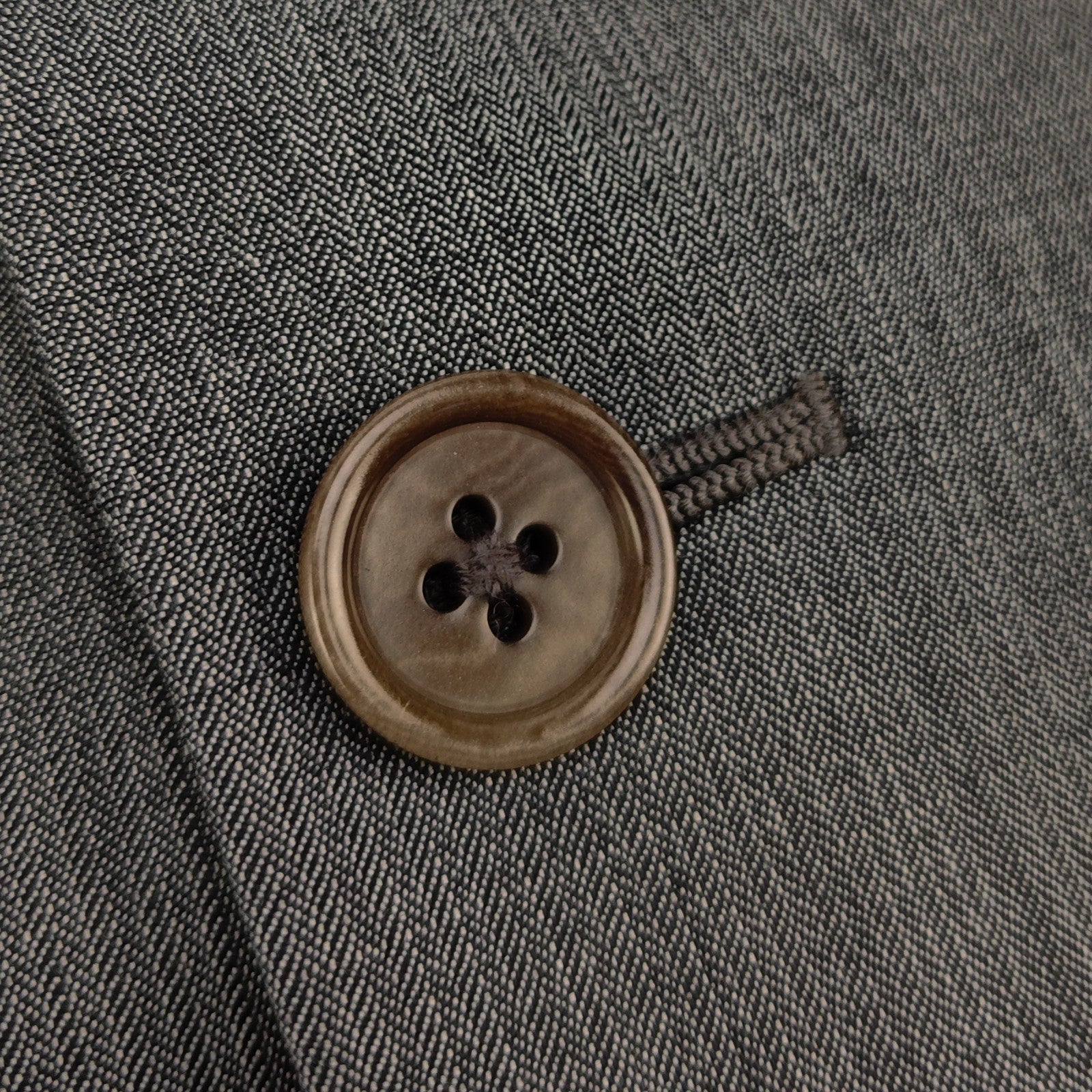 1700$ BURBERRY LONDON Gray Suit Handmade Super 120's Fine Wool 40 US / 50 IT