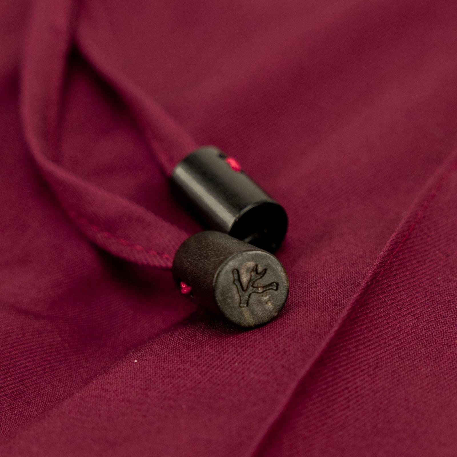 1650$ ISAIA Wine Tapered Dress Drawstring Pant Fine Cotton 32 US / 48 EU R
