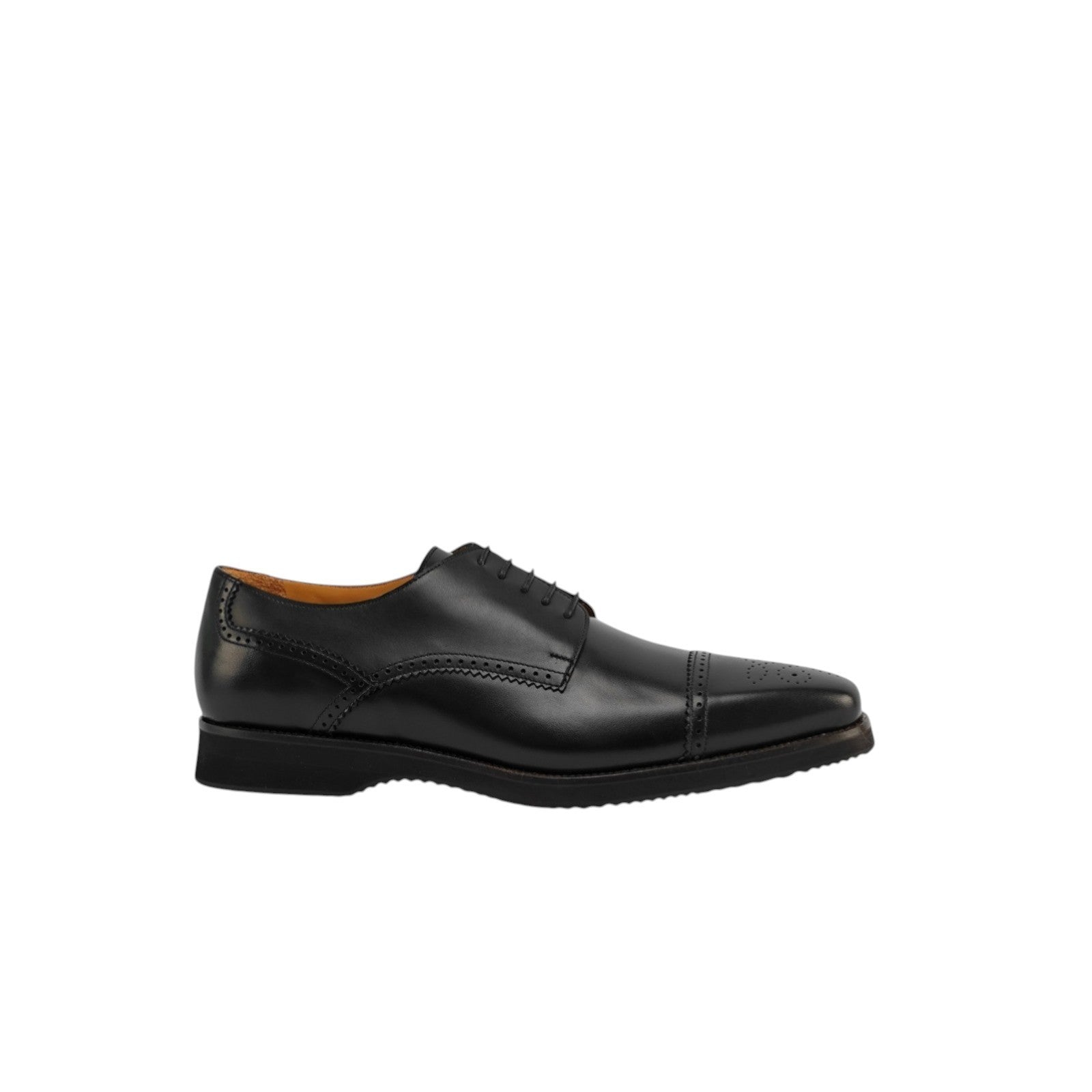 $1350 TESTONI BOLOGNA "Bolgheri" Derby Shoes Black Antique Calf