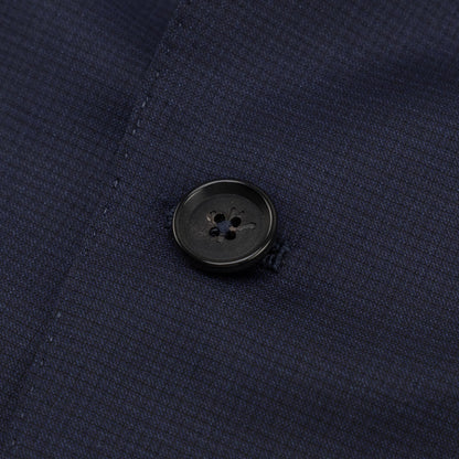 $7150 ISAIA "Marechiaro" Dark Blue Suit Wool 170's & Silk 44 US / 54 EU 8R