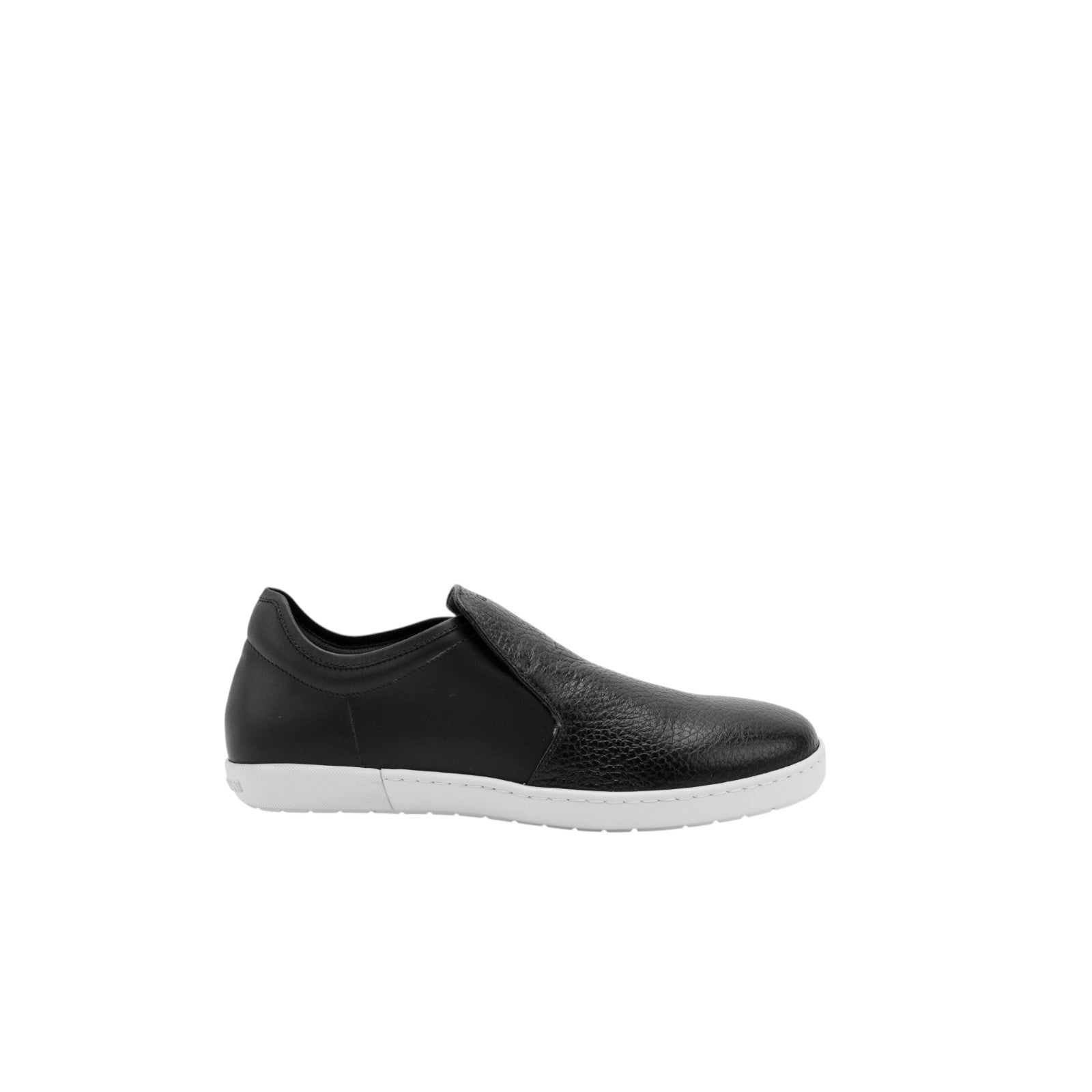 900$ GIORGIO ARMANI Shoes Slip on Sneakers Black Leather 6 UK / 7 US / 40 IT
