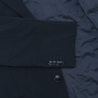 2150$ GIORGIO ARMANI SOHO Jacket Sport Coat Techno Fabric Dark Blue 48 US  58 IT