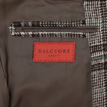 Sartoria DALCUORE NAPOLI Hand-Sewn Jacket Sport Coat Flannel Wool 38 US / 48 EU