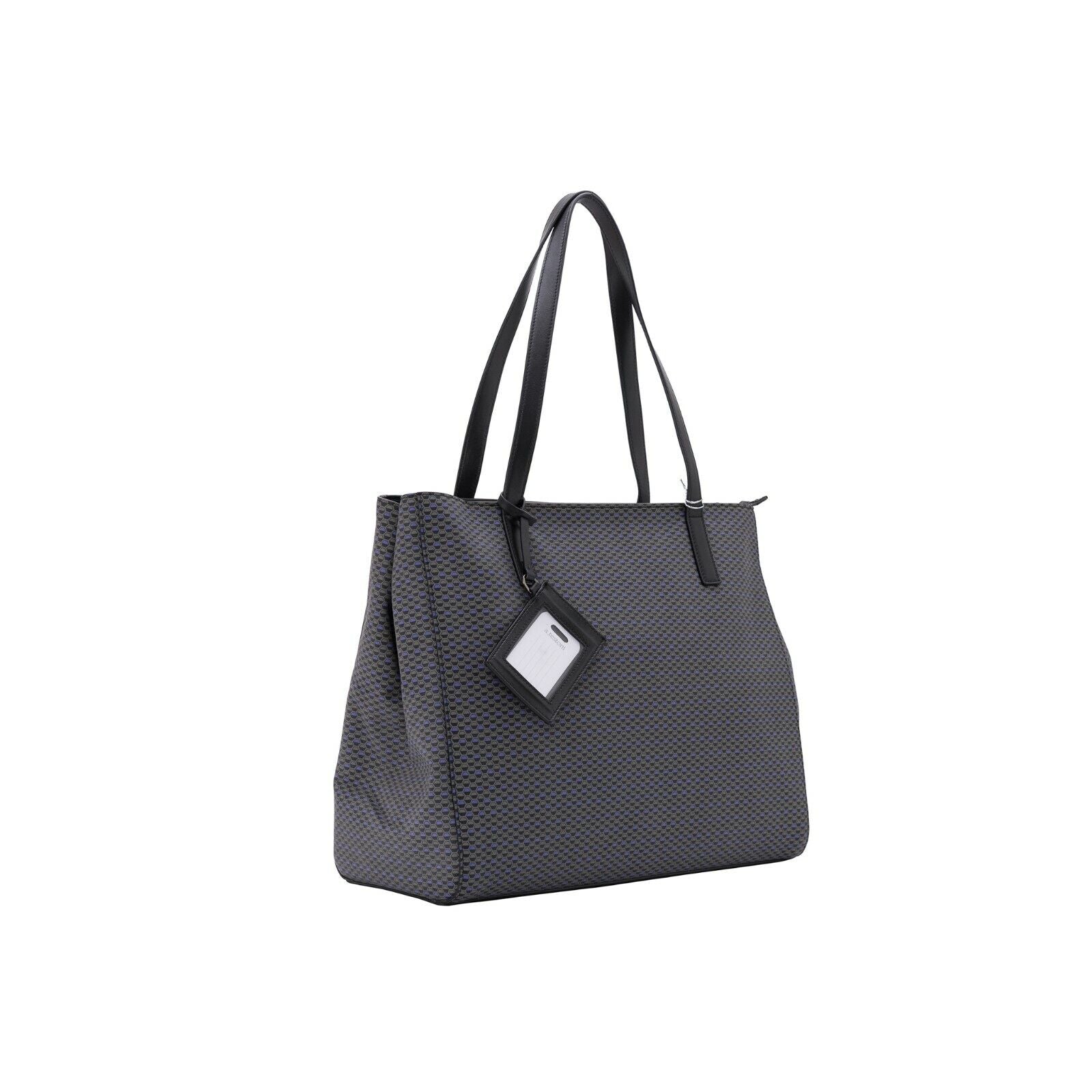 $890 a.Testoni Bologna OPTICAL Calf Cloud Shopping Bag / Work Bag Luxury