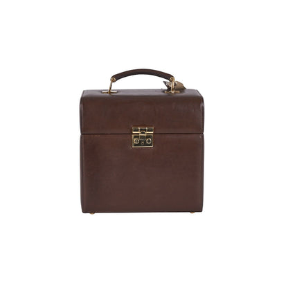 $2500 RARE BROOKS BROTHERS Leather Cocktail Shaker Set Travel Case New Vintage